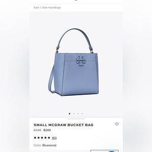 Tory Burch Small McGraw Bucket Bag